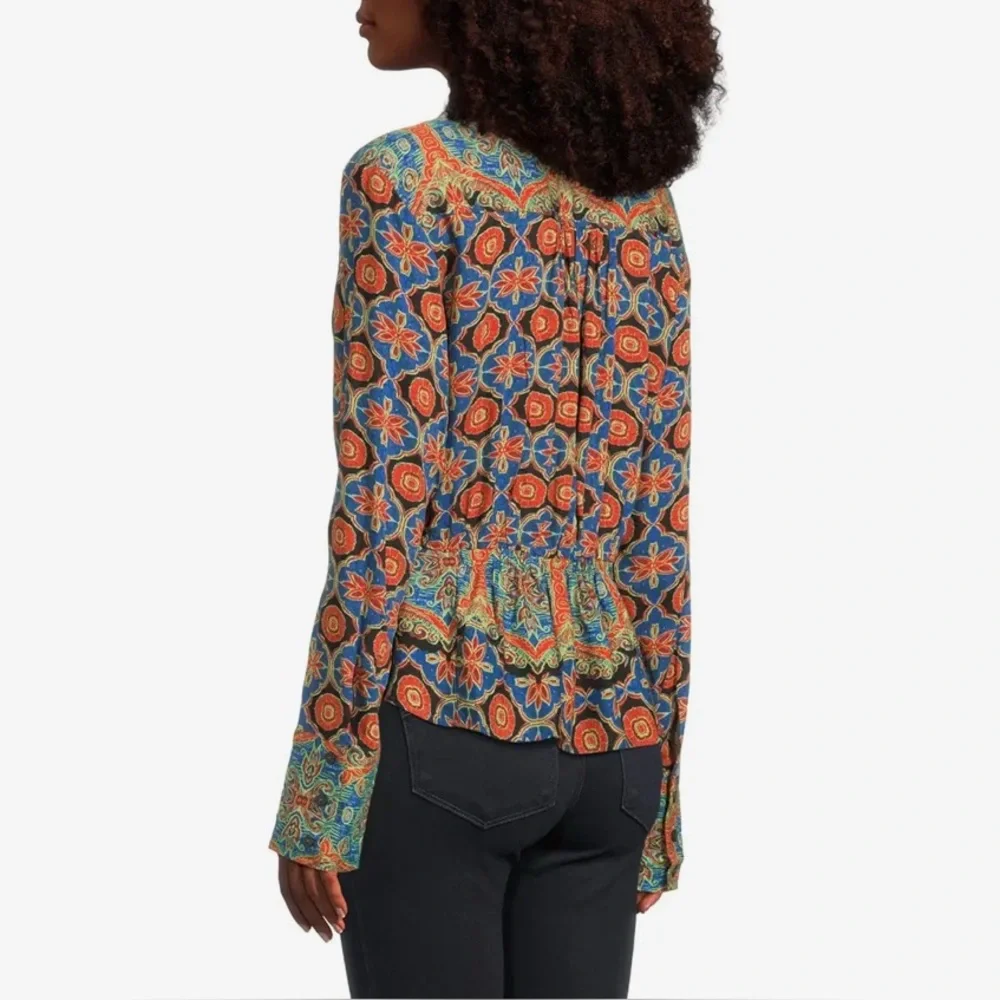 NWOT Free People Falling For You Top - Picture 5 of 13